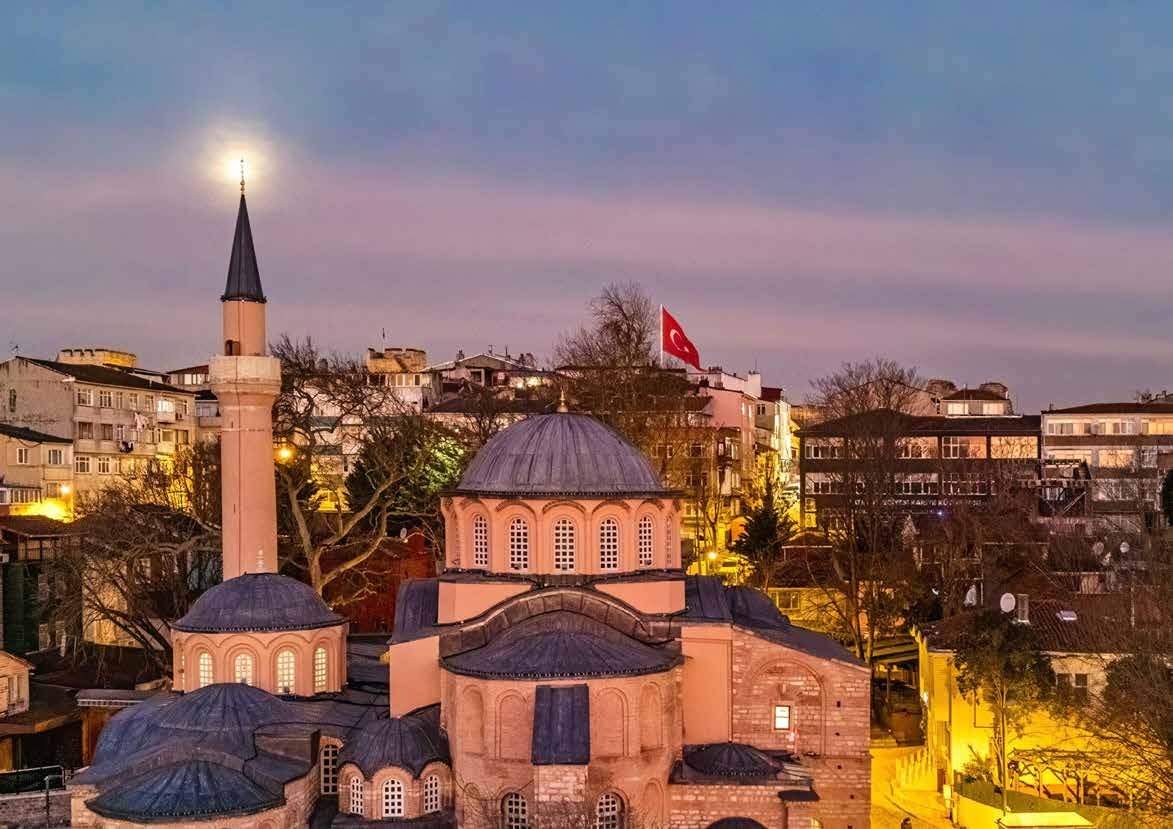 Kariye Camii restorasyon ve konservasyon uygulamaları genel görünüm