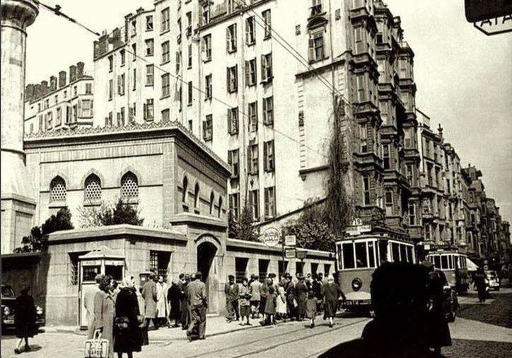 Hüseyin Ağa Camii tarihî fotoğrafı