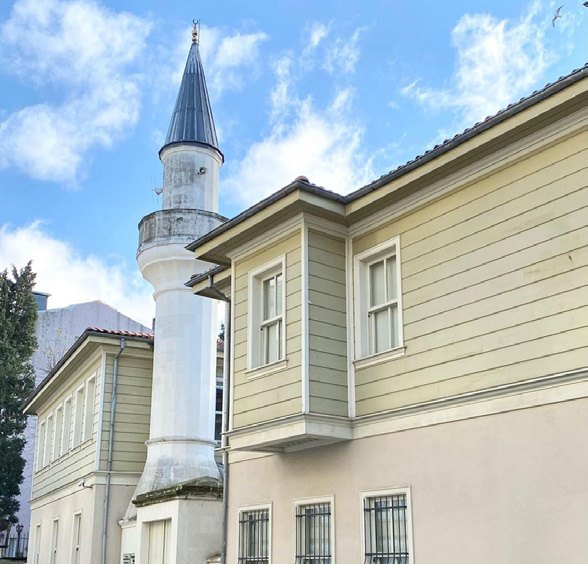 Nalçacı Halil Külliyesi rekonstrüksiyon uygulaması dış cephe ve minare