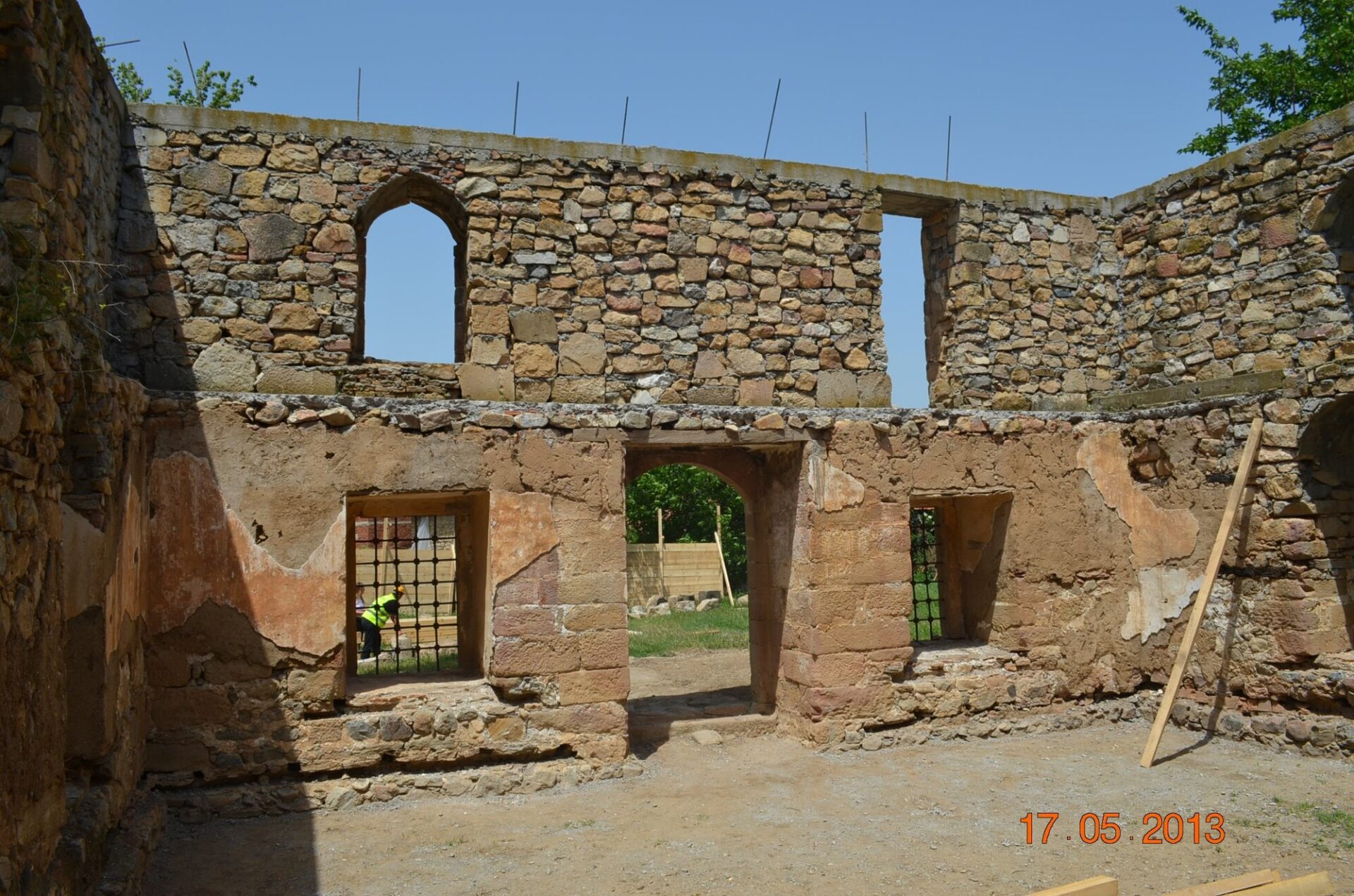 Radanya Mahmut Ağa Camii harim bölümü restorasyon öncesi