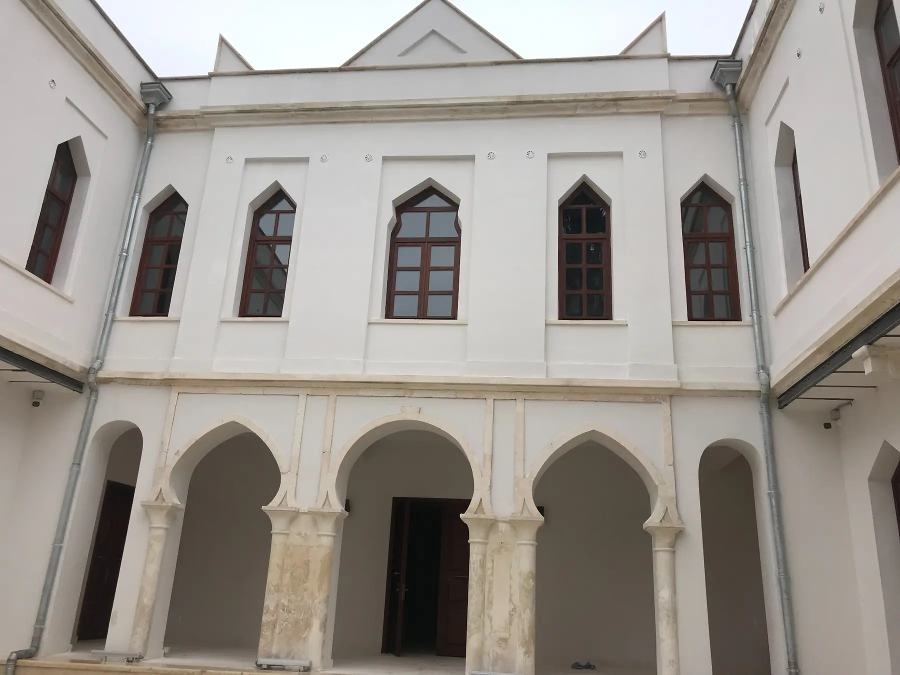 Süleyman Paşa Medresesi avlu cephesi restorasyon sonrası
