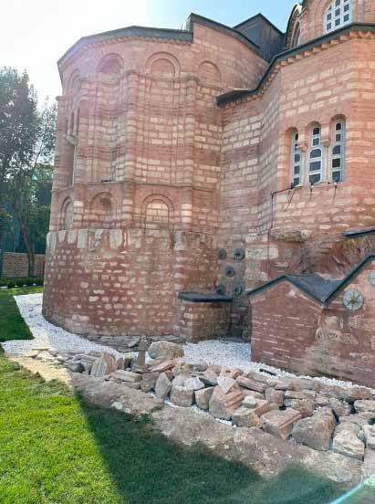 Kariye Camii dış cephe restorasyon öncesi
