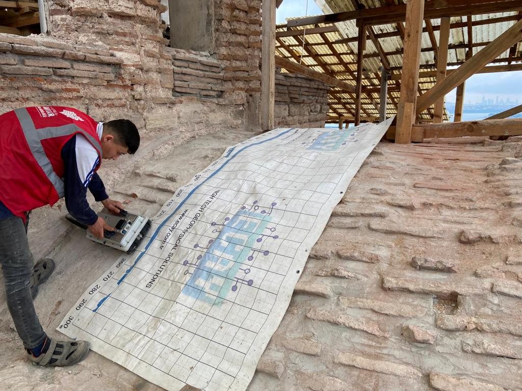 Eski İmaret-i Atik Camii belgeleme çalışması