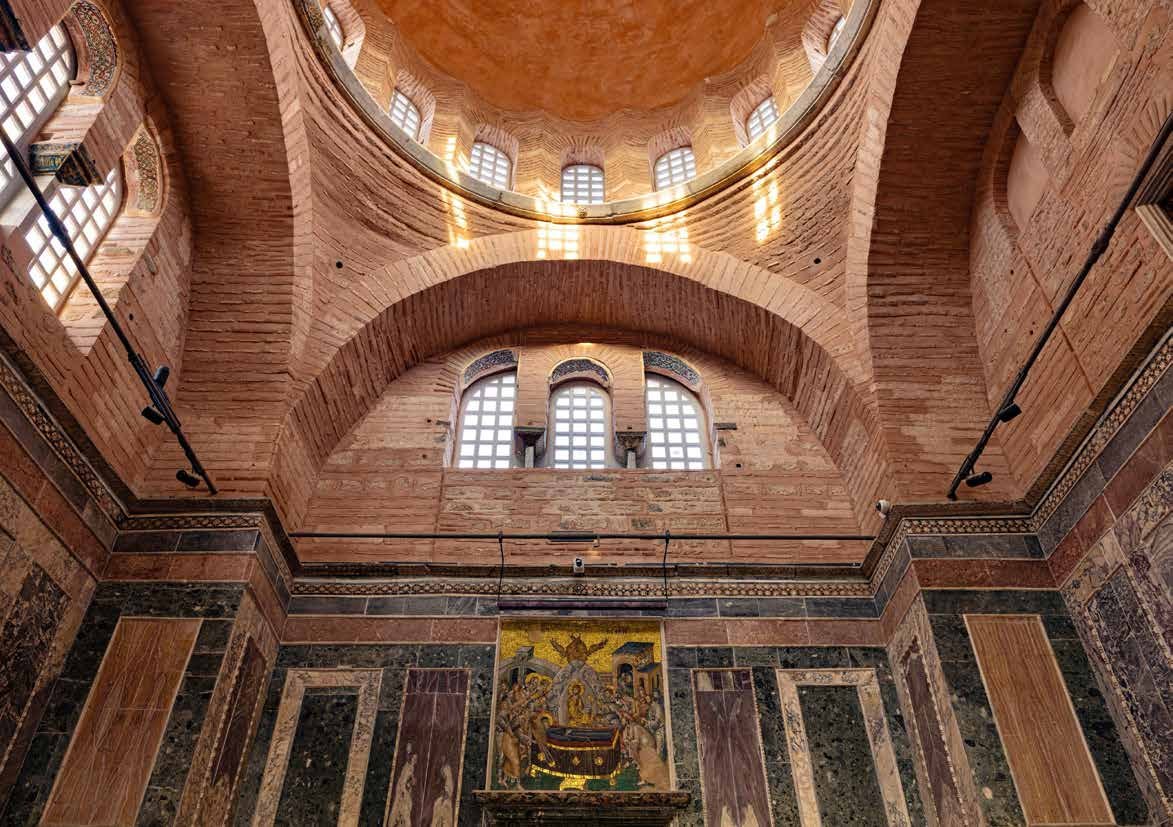 Kariye Camii iç mekan ibadete uygun hale getirme çalışması
