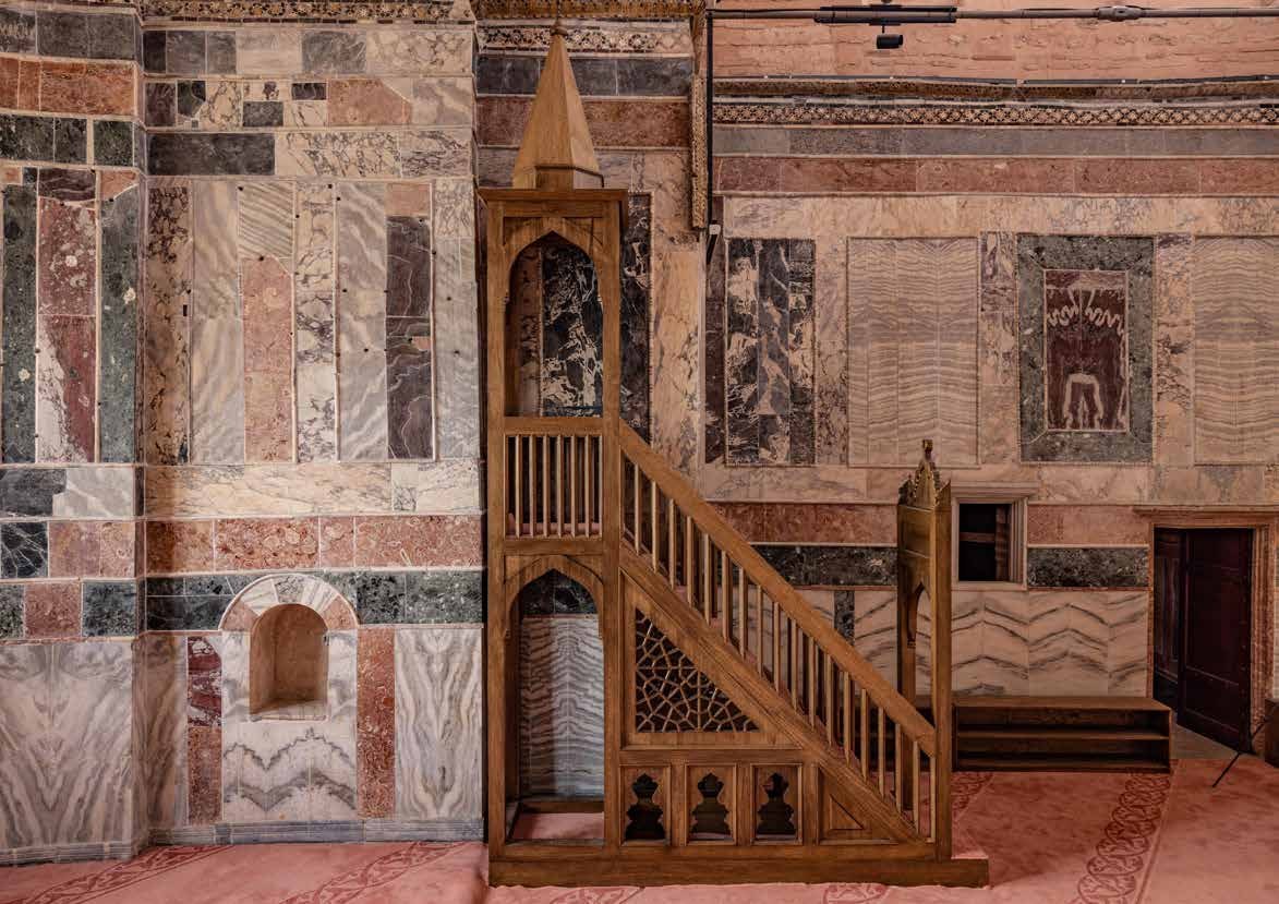 Kariye Camii minber ve iç mekan